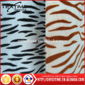 100% polyester fabric zebra printing fabric for furniture